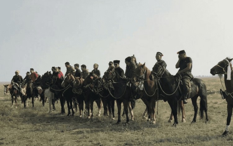 Участники конного клуба пос. Цаган-Аман